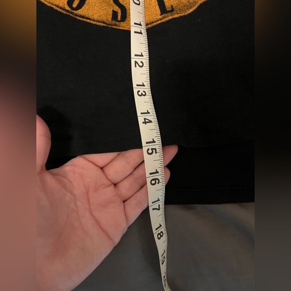 Guns n Roses Band Vintage Graphic Cropped T-Shirt Stretchy Guns and Roses - Picture 4 of 8